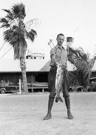 Picture of L. Roy Willis, Jr. and a big fish