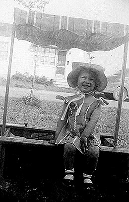 Picture of Sandra Lee Willis, age 22 months, Aberdeen, Maryland May 1943