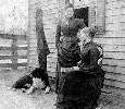 Picture of Hester Rebecca Mortgrage Gardner and mother Mary R. Porter Mortgrage Easton, Maryland @1890