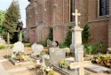 Picture of a graveyard in Broekhuizen, Limburg, Netherlands