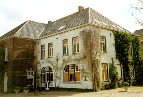 Picture of Brouwershuis where the owner used to live, Broekhuizen, Limburg, Netherlands