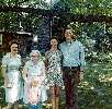 Picture of William 'Billy' Willis Arnold with 4 generations, Easton, Maryland, spring 1973