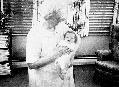 First picture of William 'Billy' Willis Arnold held by great-grandmother Hilda G. Willis, Aberdeen, Maryland